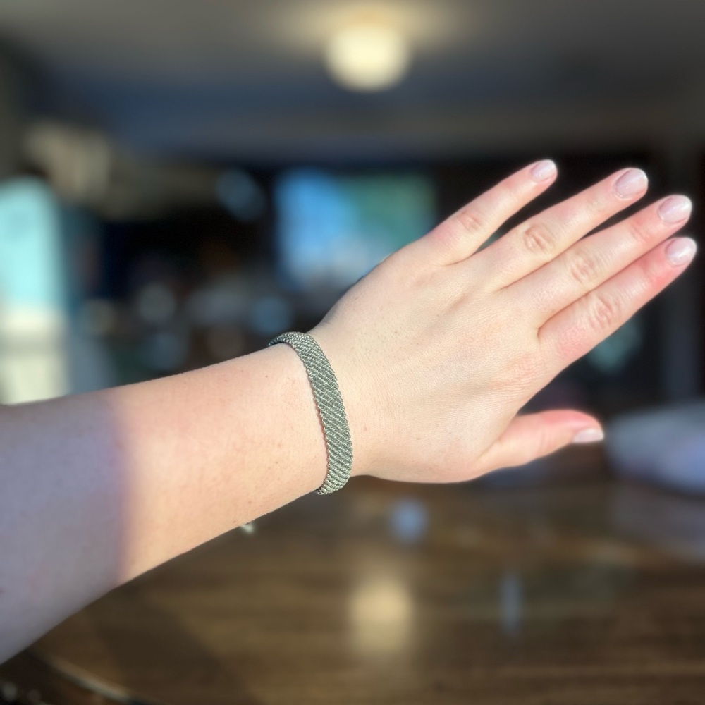Pura Vida Gray chunky bracelet